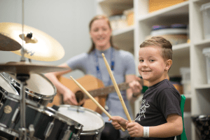 RCH Patient, Music Therapy